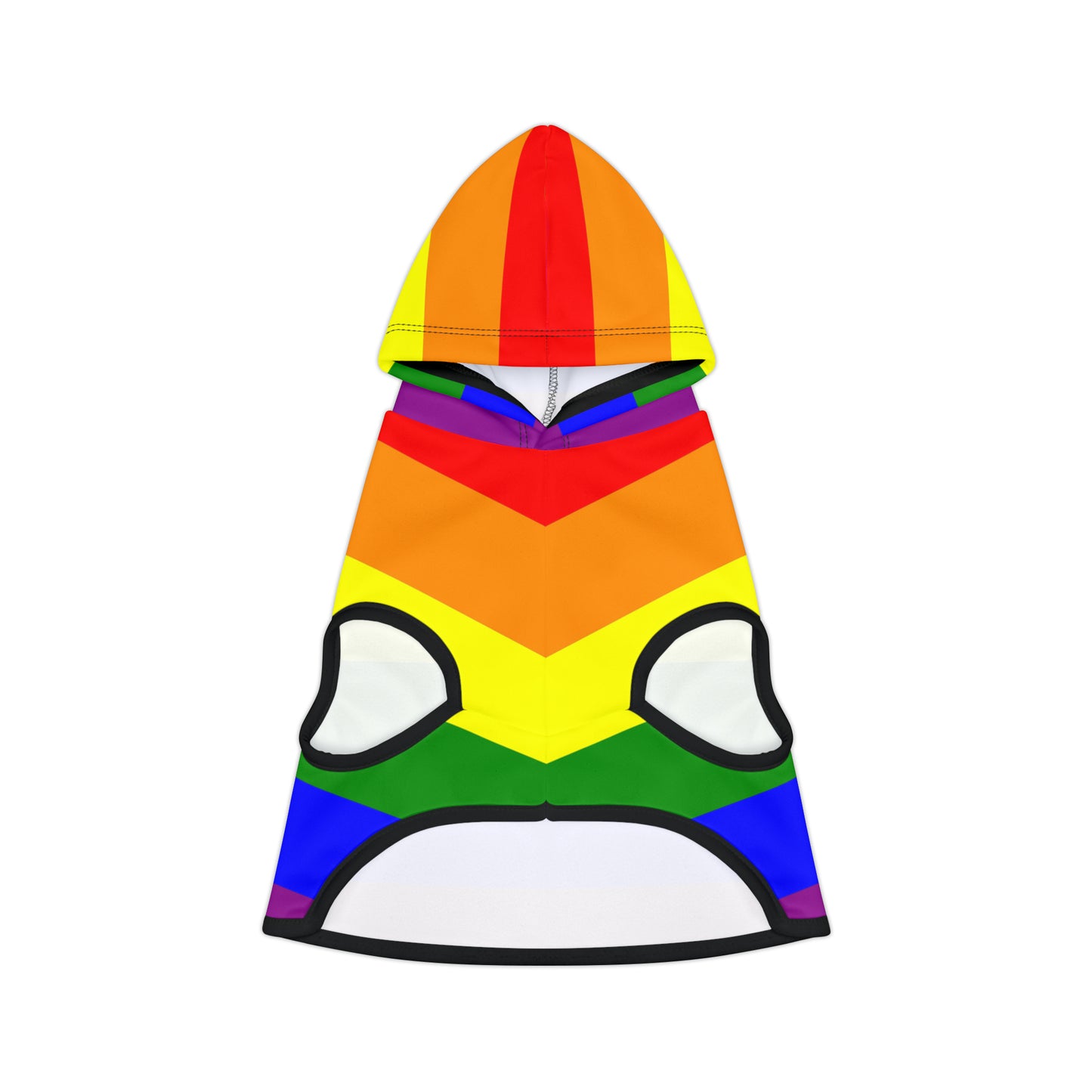 Pet Hoodie - Pride inspirerad Regnbåge