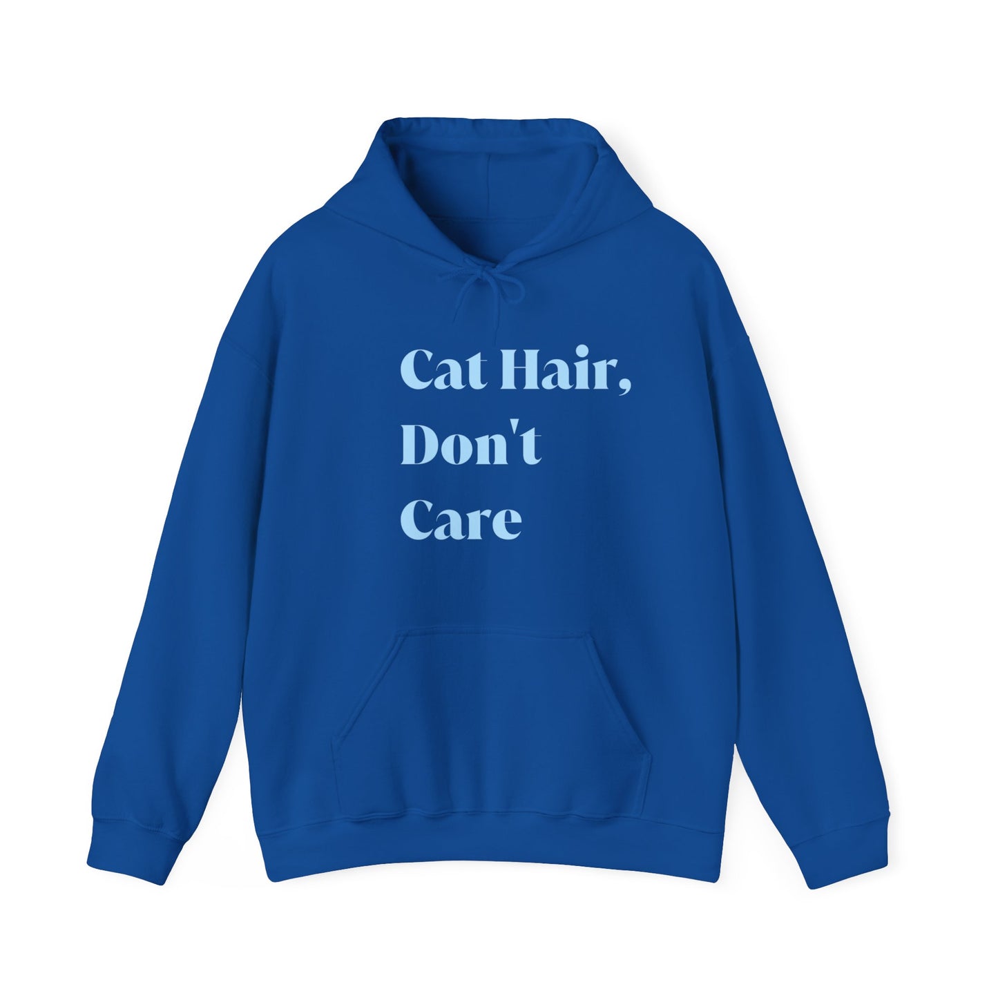 Unisex Heavy Blend™ Hooded Sweatshirt- Cat hair don't care