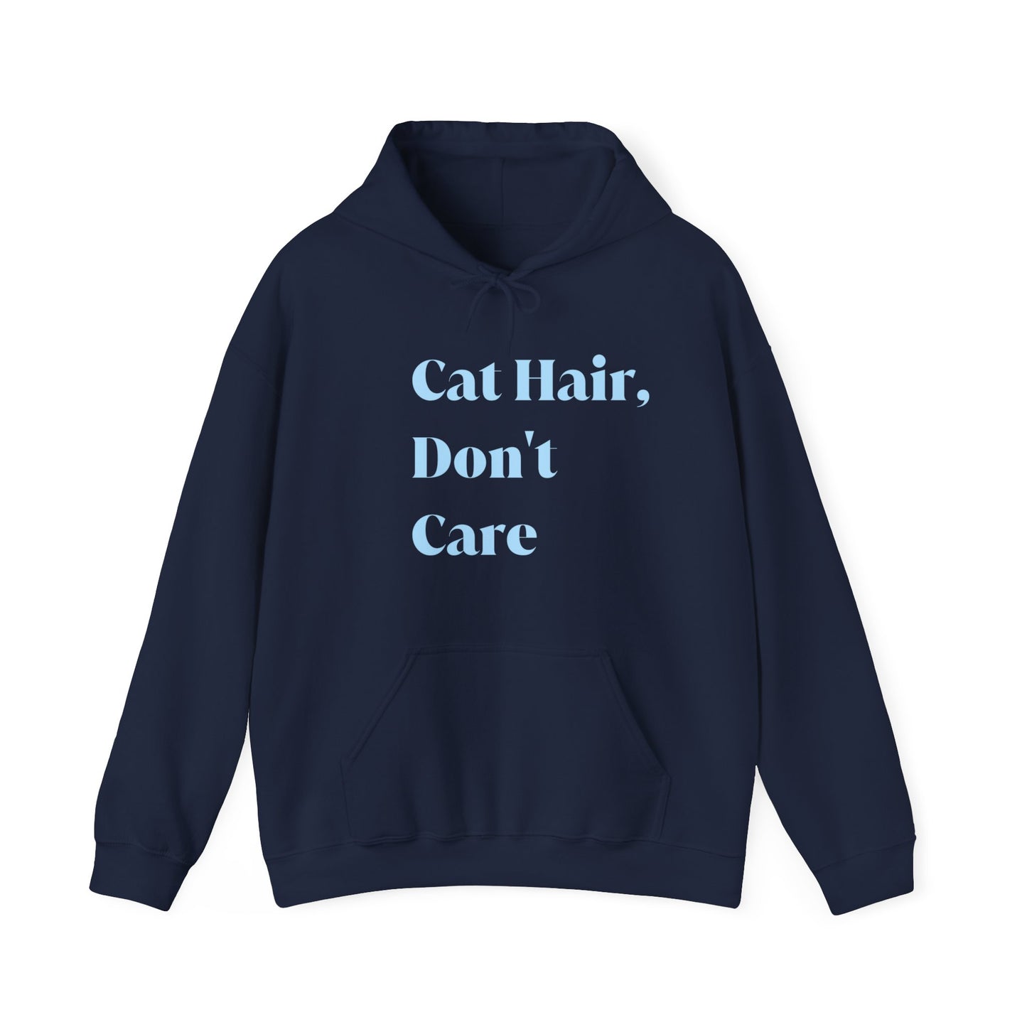 Unisex Heavy Blend™ Hooded Sweatshirt- Cat hair don't care