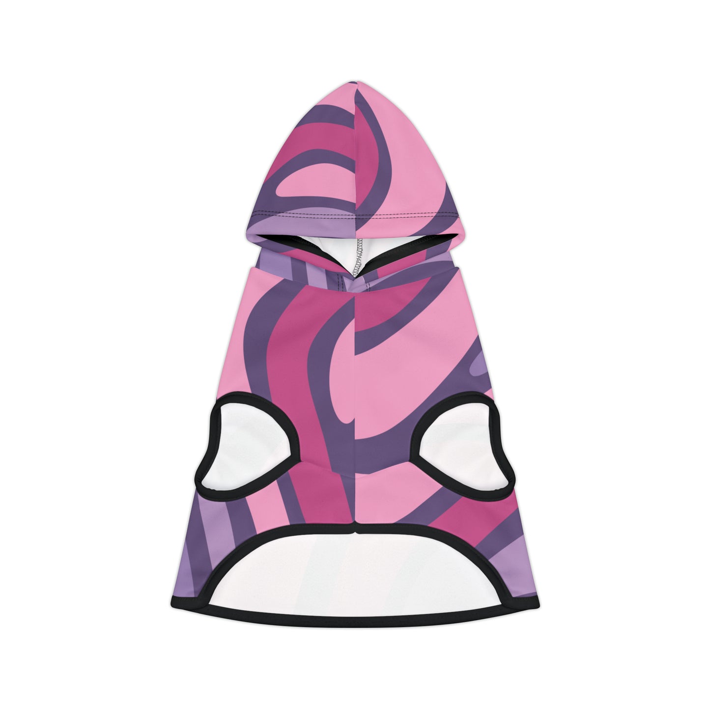 Pet Hoodie - Pink purple lollipop