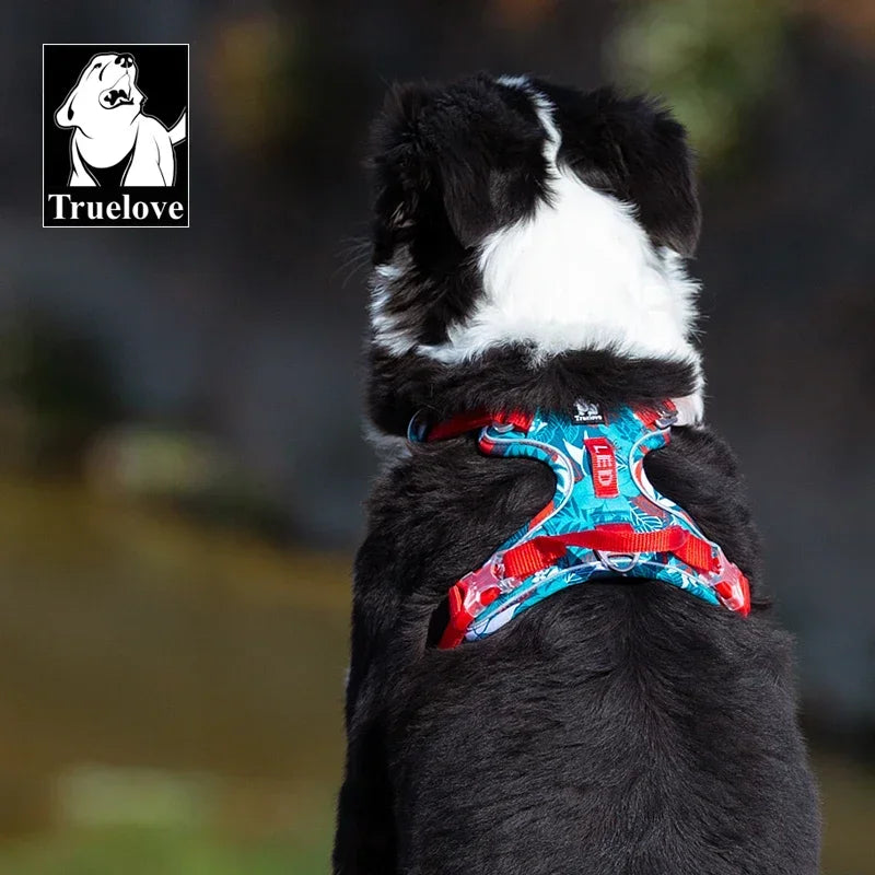 Truelove Säker hundsele med reflekterande kamouflage